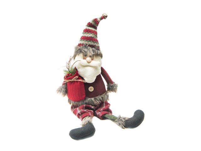 22" COZY SANTA FIGURE